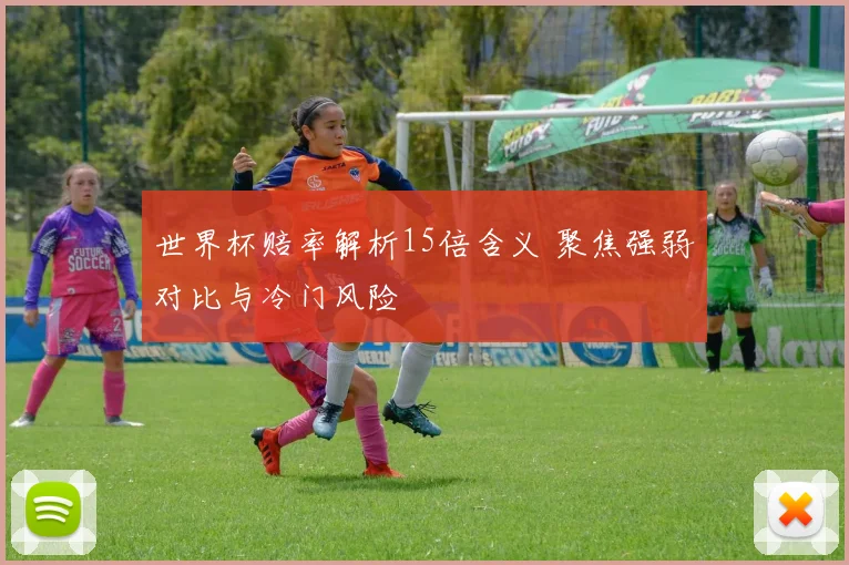 世界杯赔率解析15倍含义 聚焦强弱对比与冷门风险